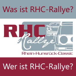 Logo Wer und was Oldtimer & Youngtimer Rallyes in Rheinland-Pfalz / Hunsrück | RHC-Rallye e.V.