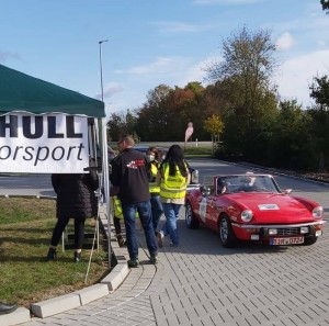 6. Rhein-Hunsrück-Classic Oldtimer Rallye 2020 Oldtimer am Start zur Veranstaltung