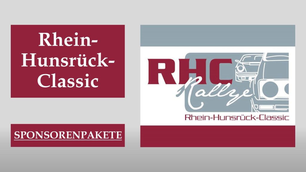 Sponsoren der 7. Rhein-Hunsrück-Classic by RHC-Rallye e.V.