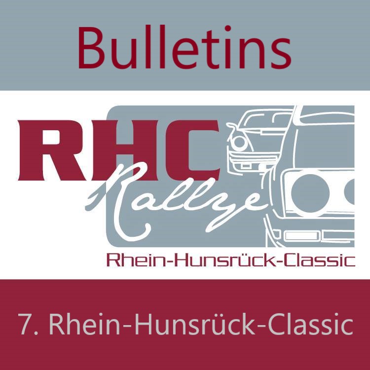 Bulletin 7. Rhein-Hunsrück-Classic by RHC-Rallye e.V.