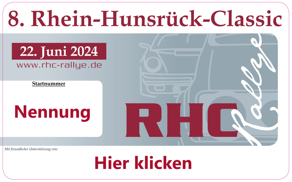 Nennung Oldtimer & Youngtimer Rallyes in Rheinland-Pfalz / Hunsrück | RHC-Rallye e.V.